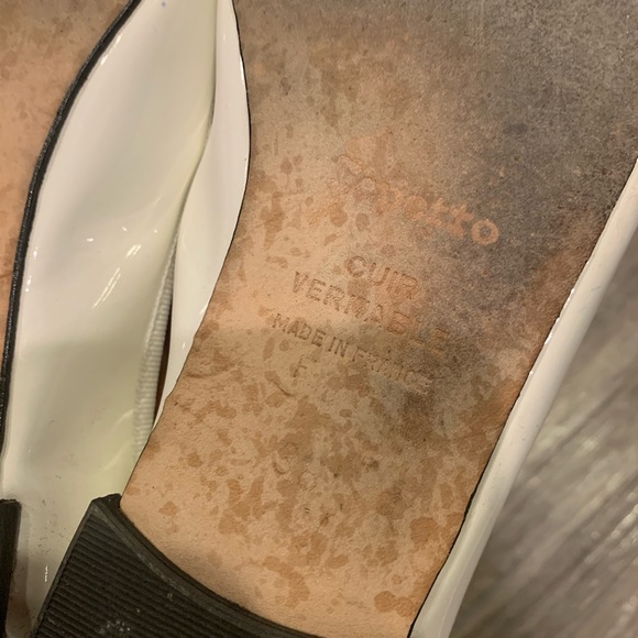 Repetto Paris white patent ballerina flats - Picture 5 of 5